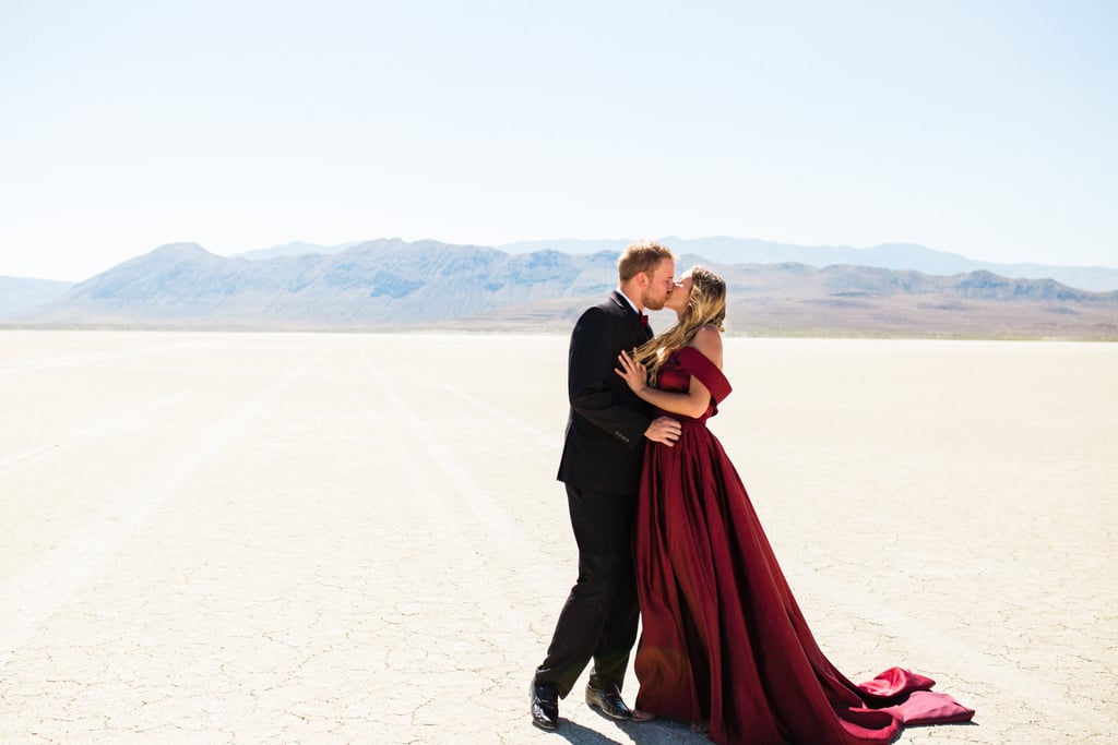 Sexy Desert Engagement Photo Shoot