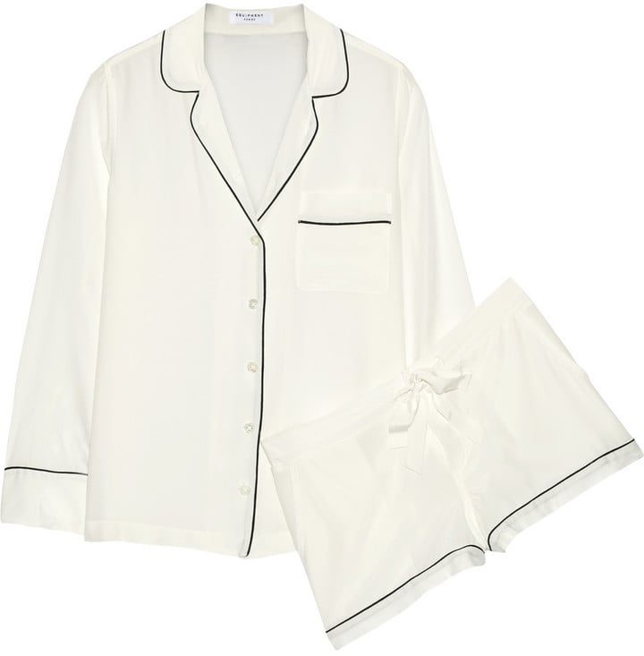 Equipment Lilian Washed-Silk Pajama Set ($370) | Best Fashion Gifts ...