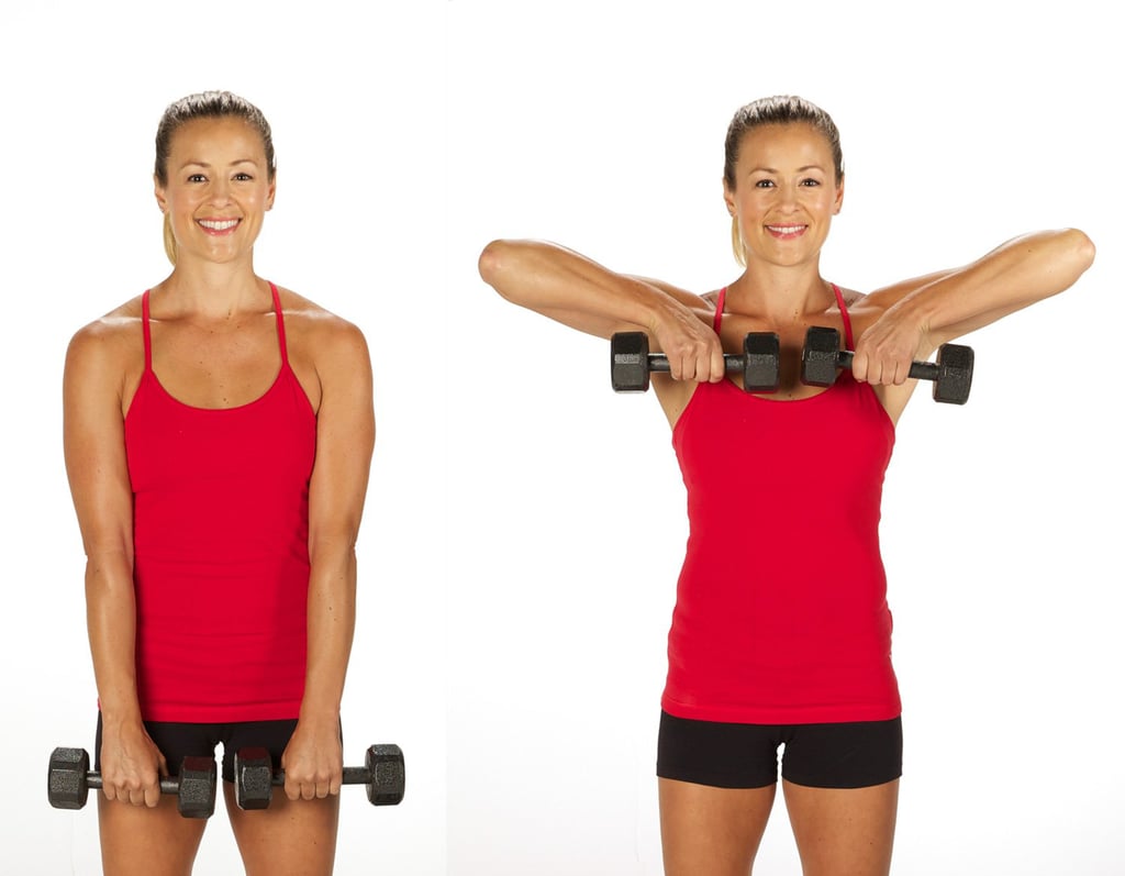 Step-Up With Upright Row