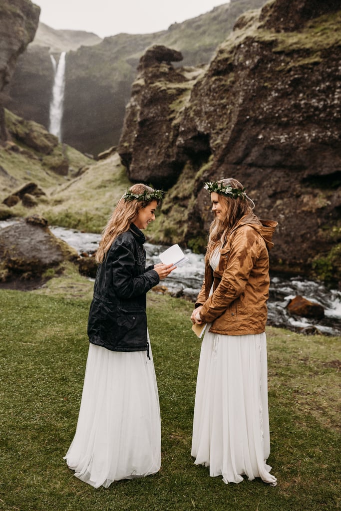 Rainy Elopement in Iceland