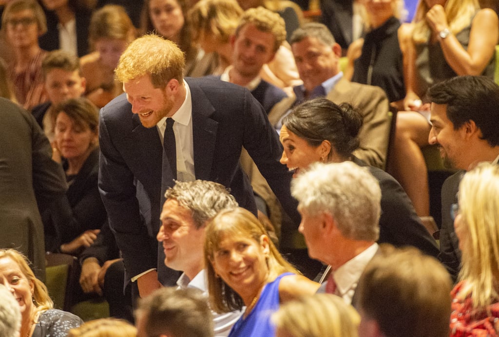 Prince Harry and Meghan Markle at Hamilton Gala August 2018