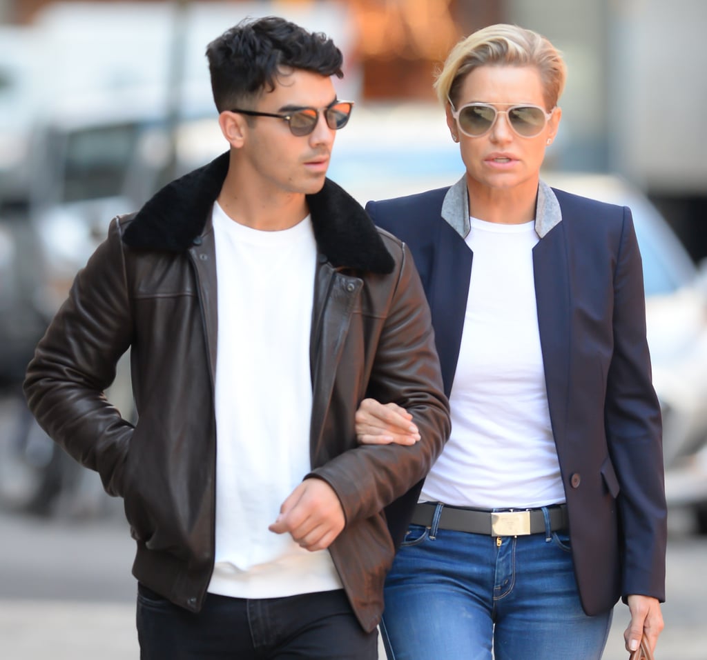 Joe Jonas and Yolanda Foster Out in NYC Pictures