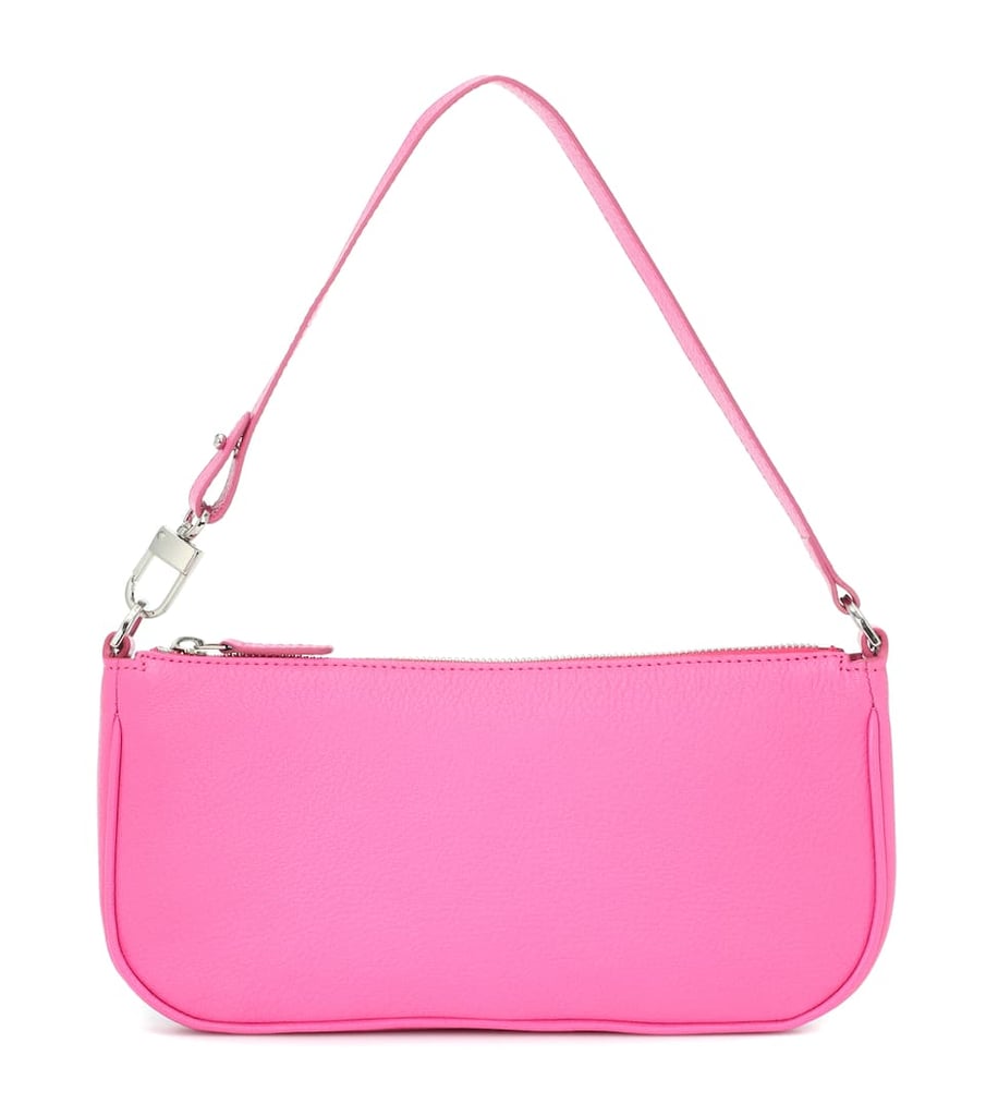 By Far Rachel Leather Shoulder Bag