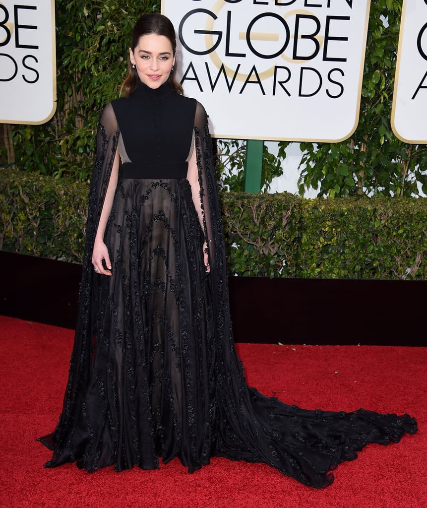 Emilia Clarke's Khaleesi-like cape from the 2016 Golden Globes? Kate was the one who helped make it work.