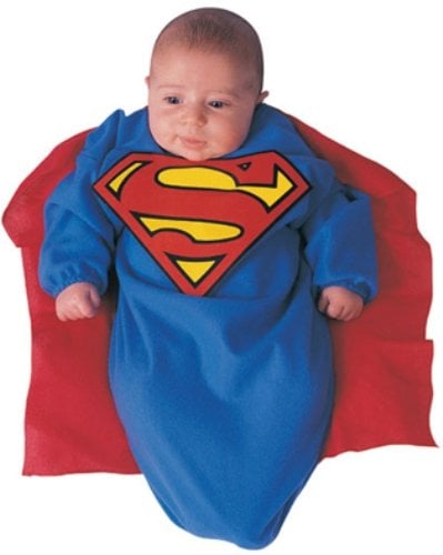 Rubie's DC Comics Superman Baby Bunting Costume