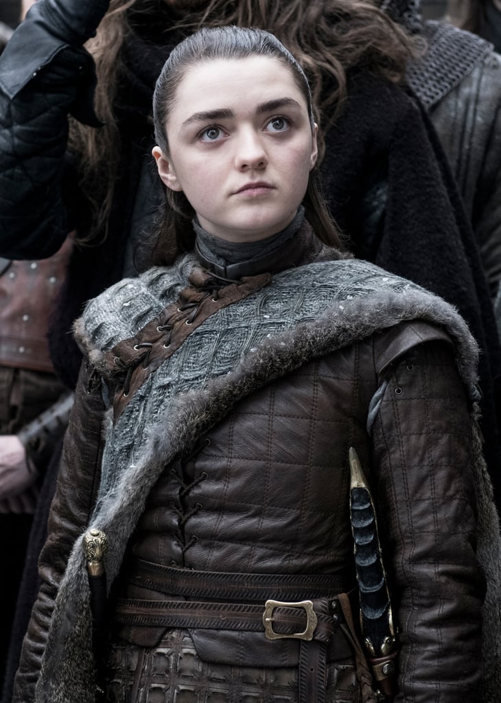 What color eyes does Arya have on Game of Thrones?