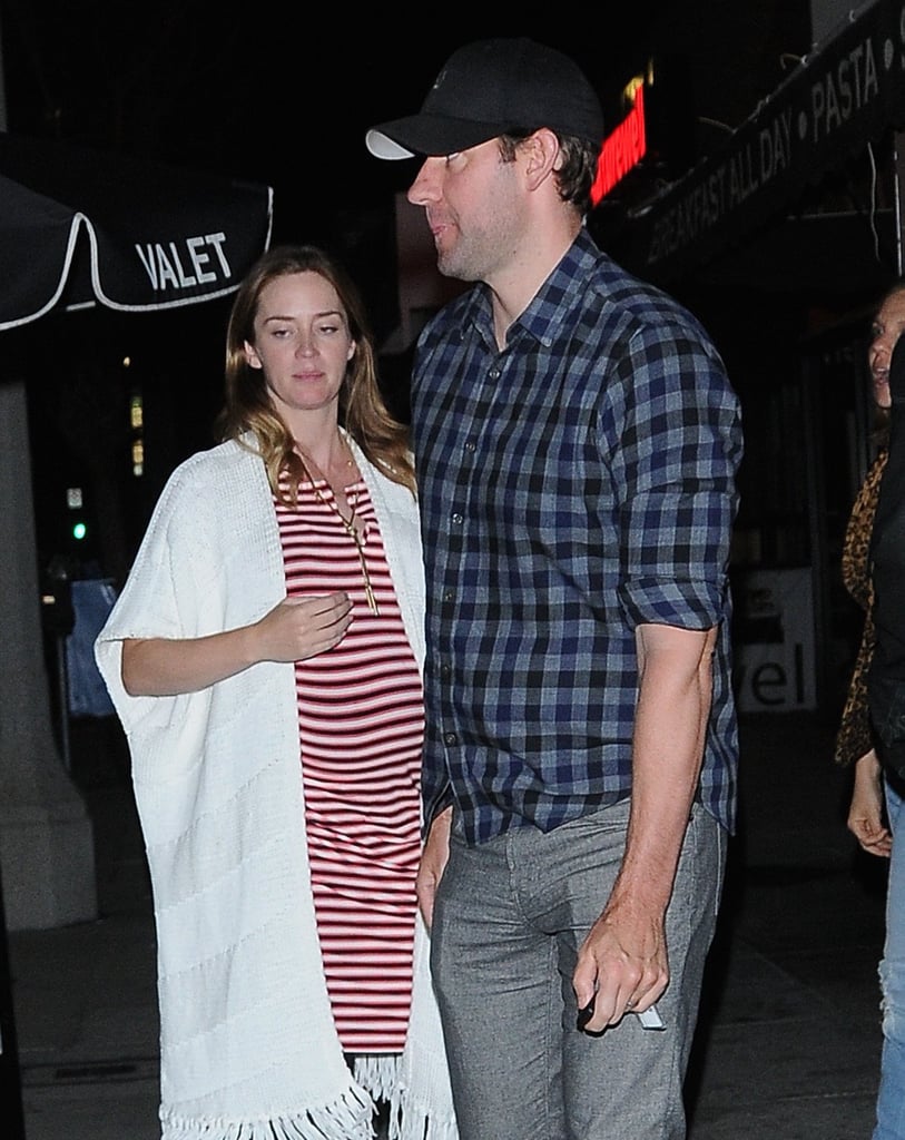Emily Blunt and John Krasinski Out in LA May 2016