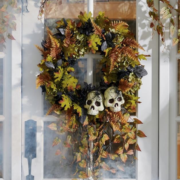 Graveside Halloween Wreath