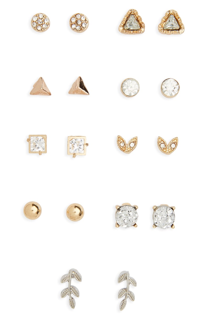 BP. 9-Pack Stud Earrings