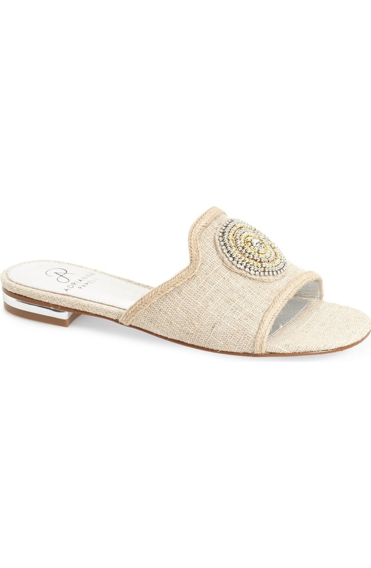 Adrianna Papell London Slide Sandal ($67) | Slide Sandals Shopping ...