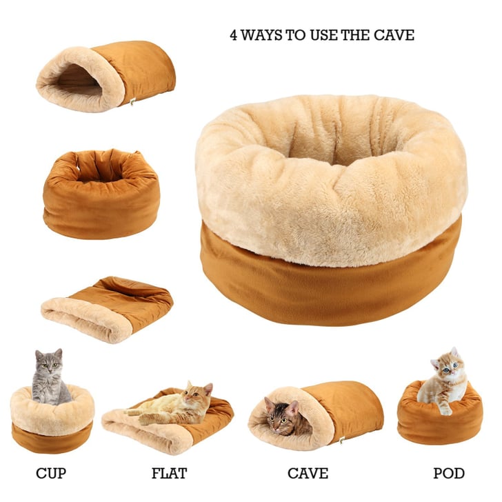 SelfWarming Cat Thermal Bed Best Cat Beds 2020 POPSUGAR Pets Photo 12