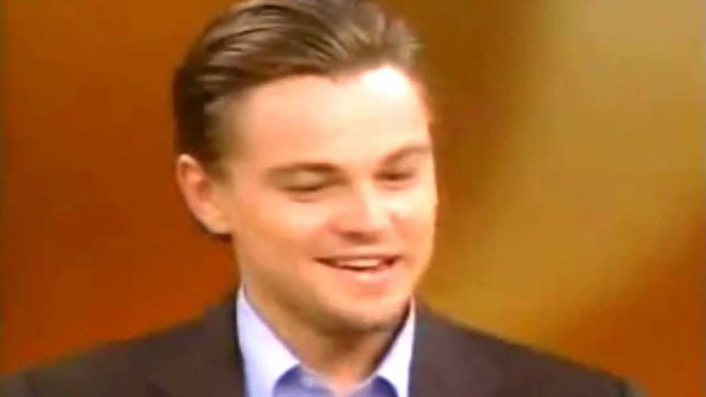 Leo on Oprah / Best on-screen kiss interview