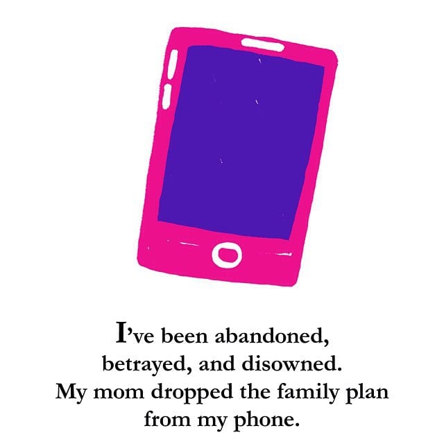When you wonder how your family could ever leave you in the moment you need them the most.