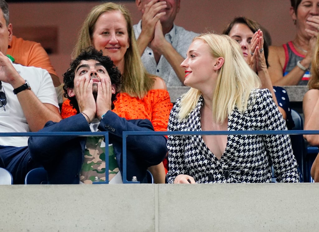 Sophie Turner and Joe Jonas at the US Open September 2018