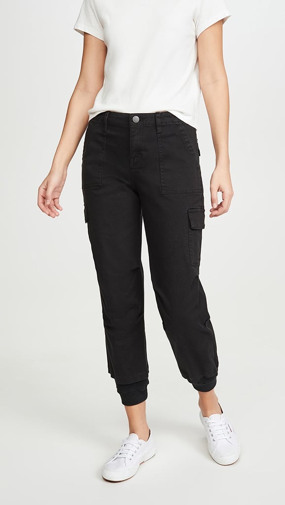 ALICE + OLIVIA JEANS Cargo Pants | How to Style Black Cargo Pants ...