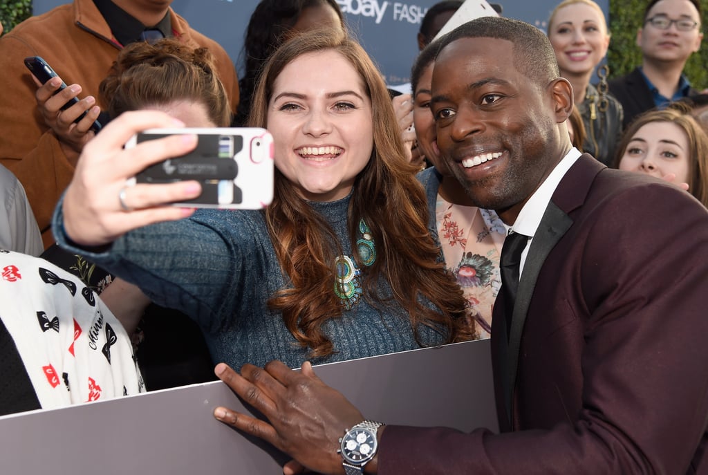 Sterling K. Brown at the 2017 Critics' Choice Awards