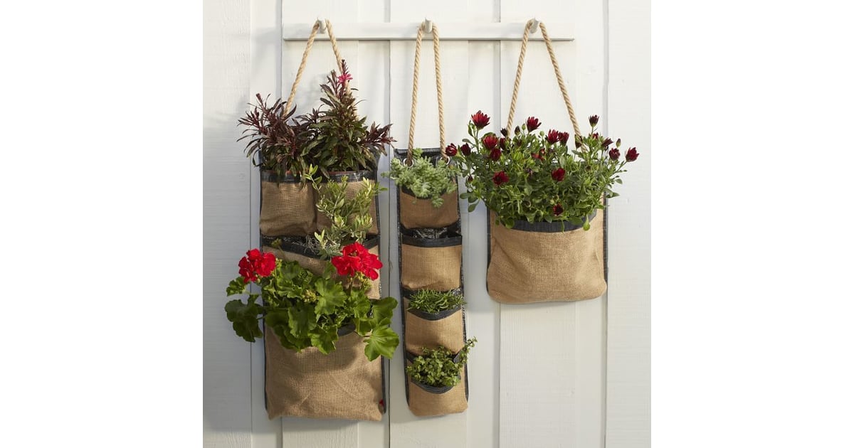 Hanging Bag Planters (29) The Best Hanging Planters POPSUGAR Home