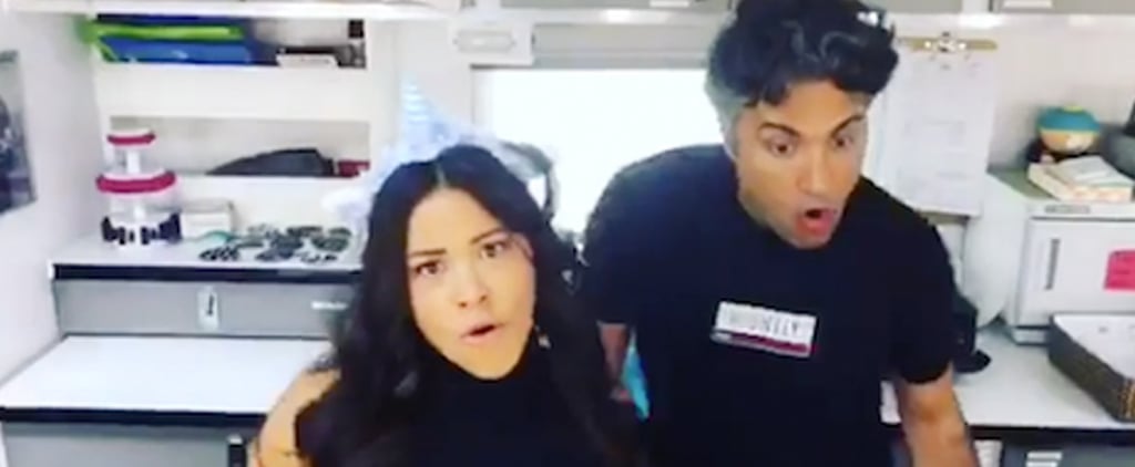 Gina Rodriguez and Jaime Camil Dubmash to Gloria Estefan