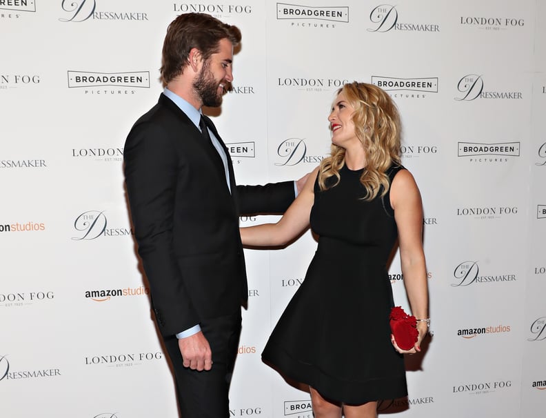 With Liam Hemsworth