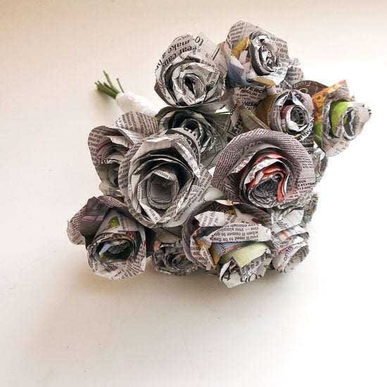 Newspaper Bouquet