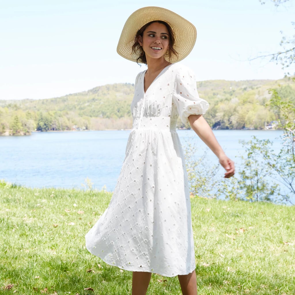 A New Day Short-Sleeve Eyelet Dress