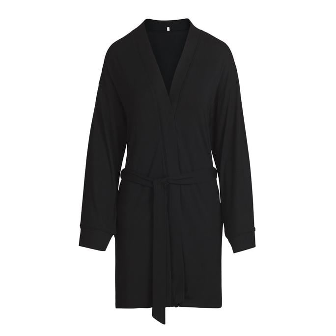 Skims Sleep Robe in Onyx