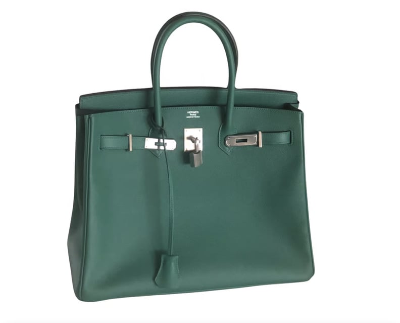 Hermès Birkin 35 Leather Handbag