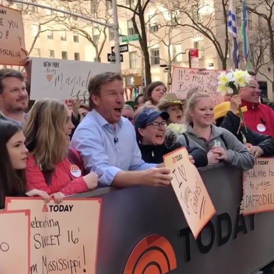 Chip Gaines Supporting Joanna on the Today Show