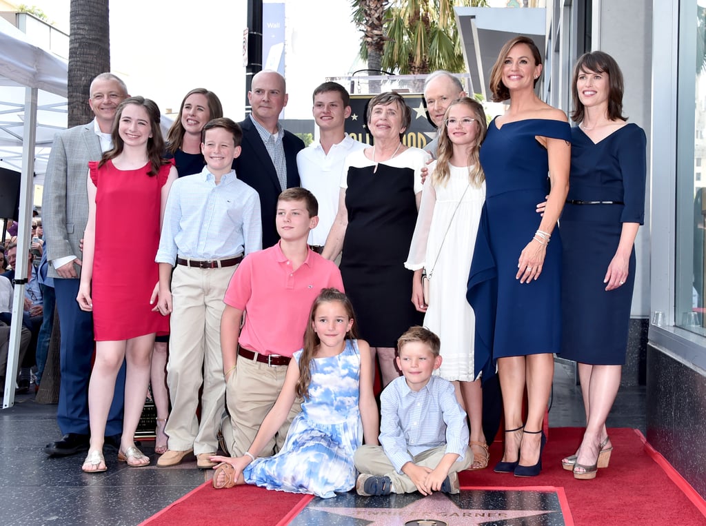 Jennifer Garner and Kids at Hollywood Star Ceremony 2018