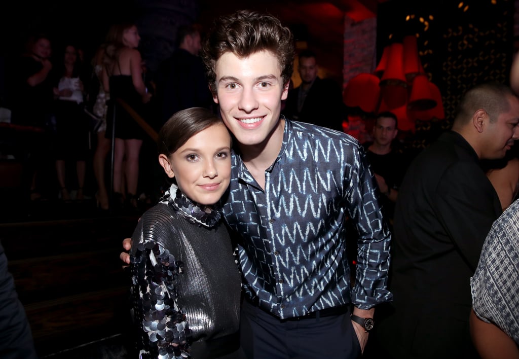 Millie Bobby Brown and Shawn Mendes