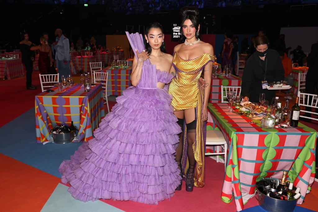 See Rina Sawayama's Purple Dress at the 2021 Brit Awards
