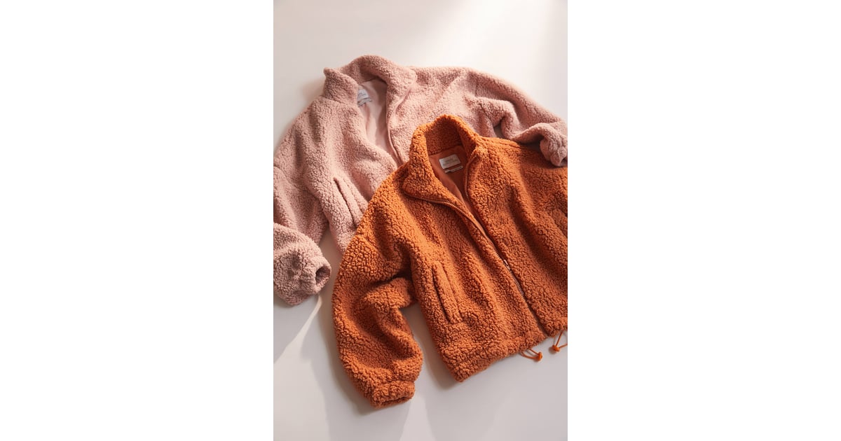 willow fuzzy drawstring jacket