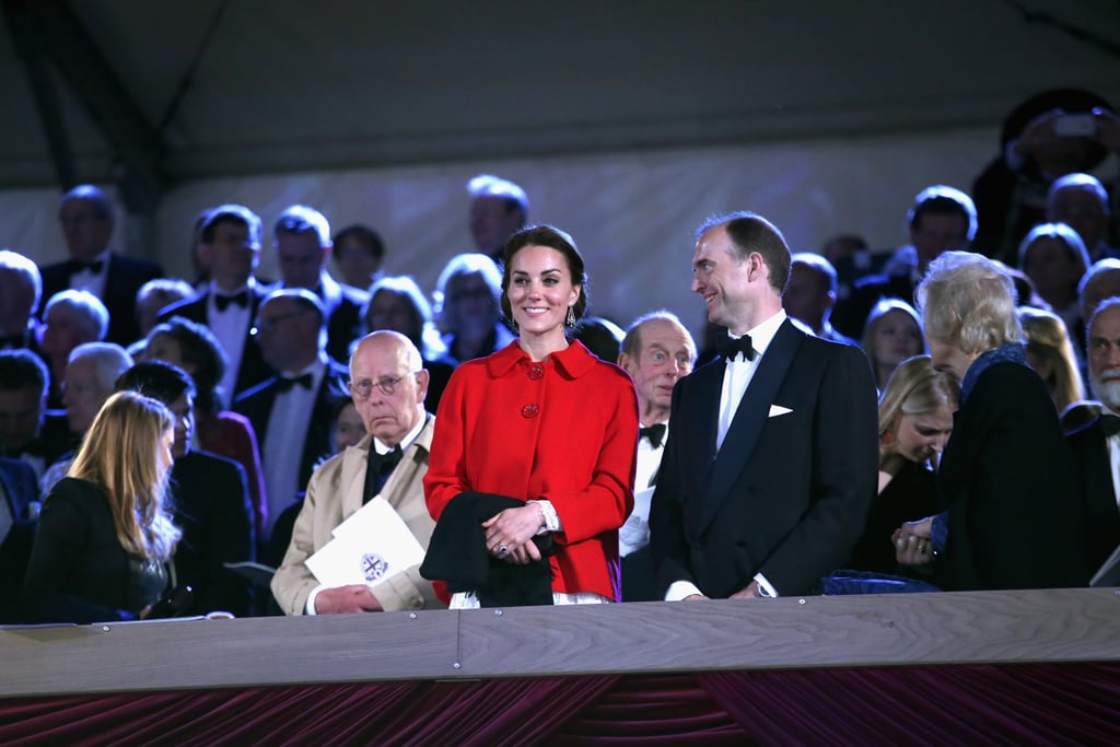 Kate Middleton's Red Zara Coat May 2016