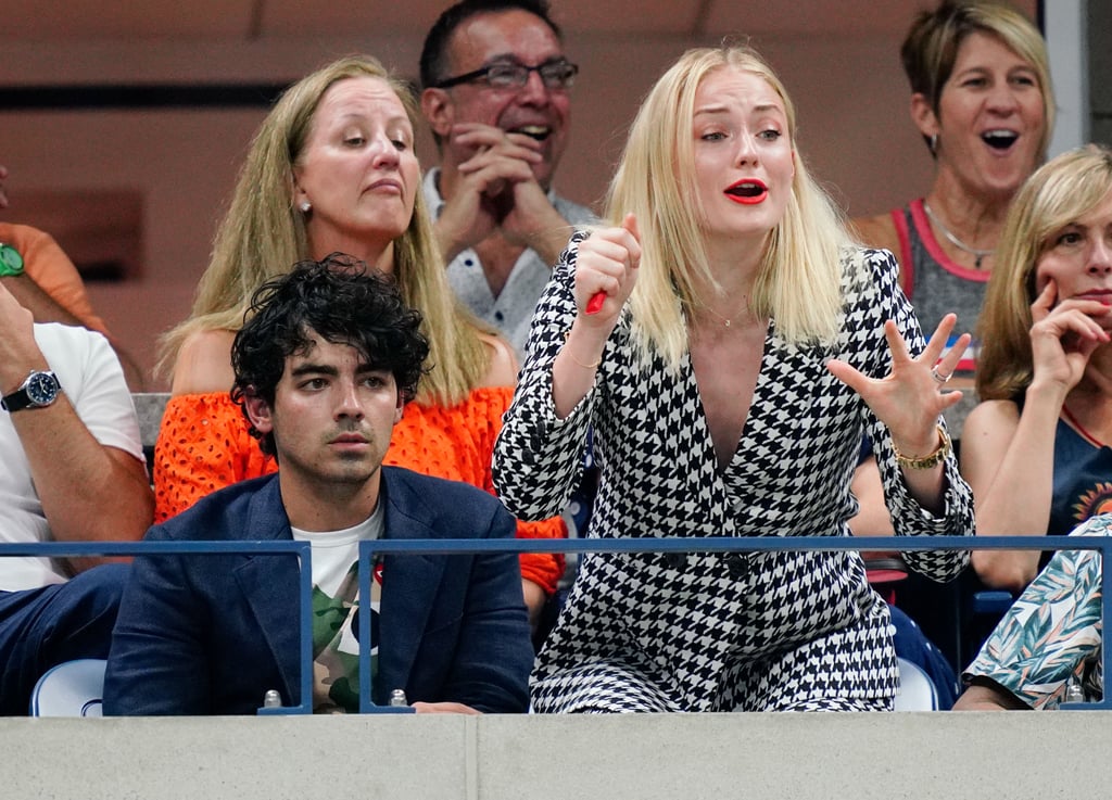 Sophie Turner and Joe Jonas at the US Open September 2018