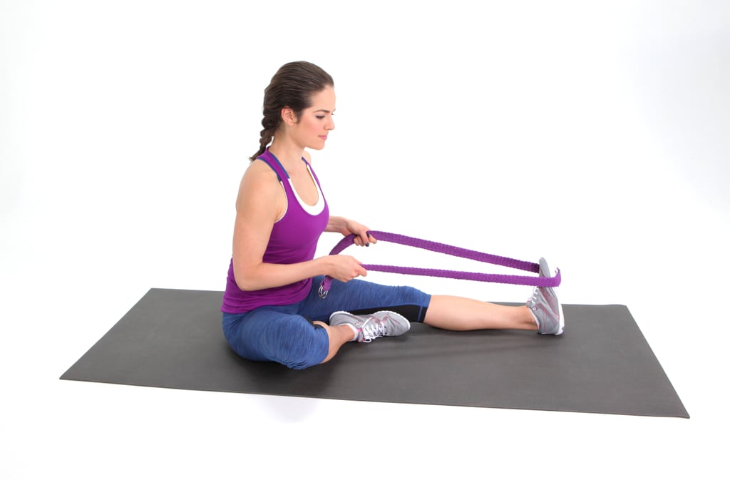Calf stretch on sale strap