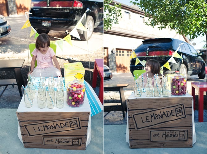 Alex and the Amazing Lemonade Stand: DIY Cardboard Lemonade Stand