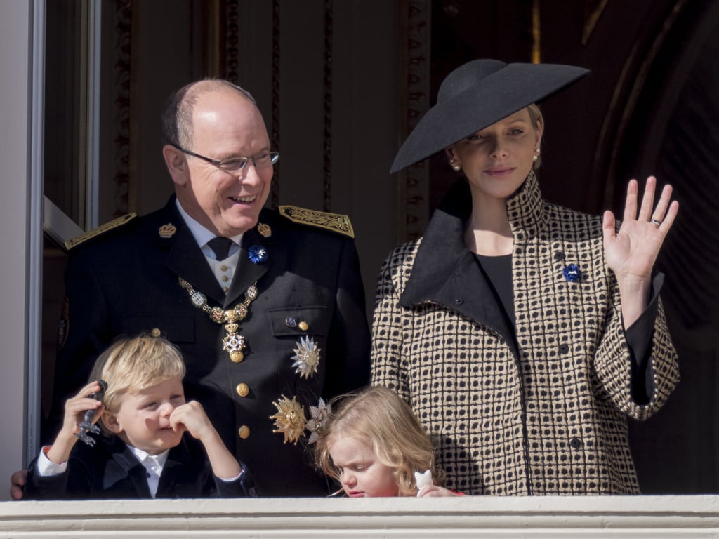 The Monaco Royal Family at National Day Celebrations 2018