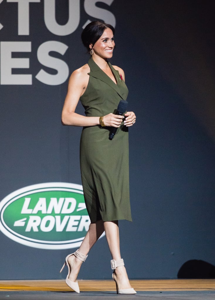 Meghan Markle's Dress at Invictus Closing Ceremonies 2018