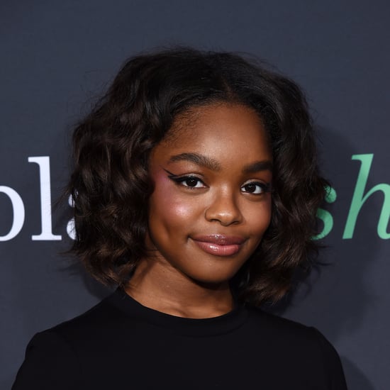 Marsai Martin Wears Undereye Gels in Public