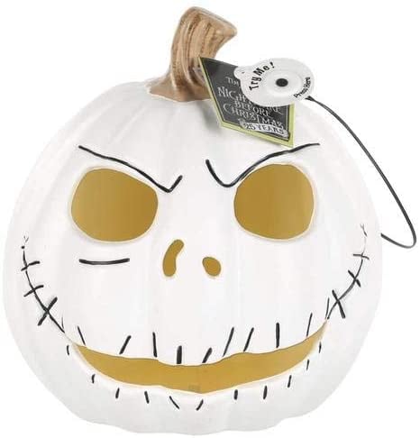 Jack Skellington Halloween Light-Up Pumpkin