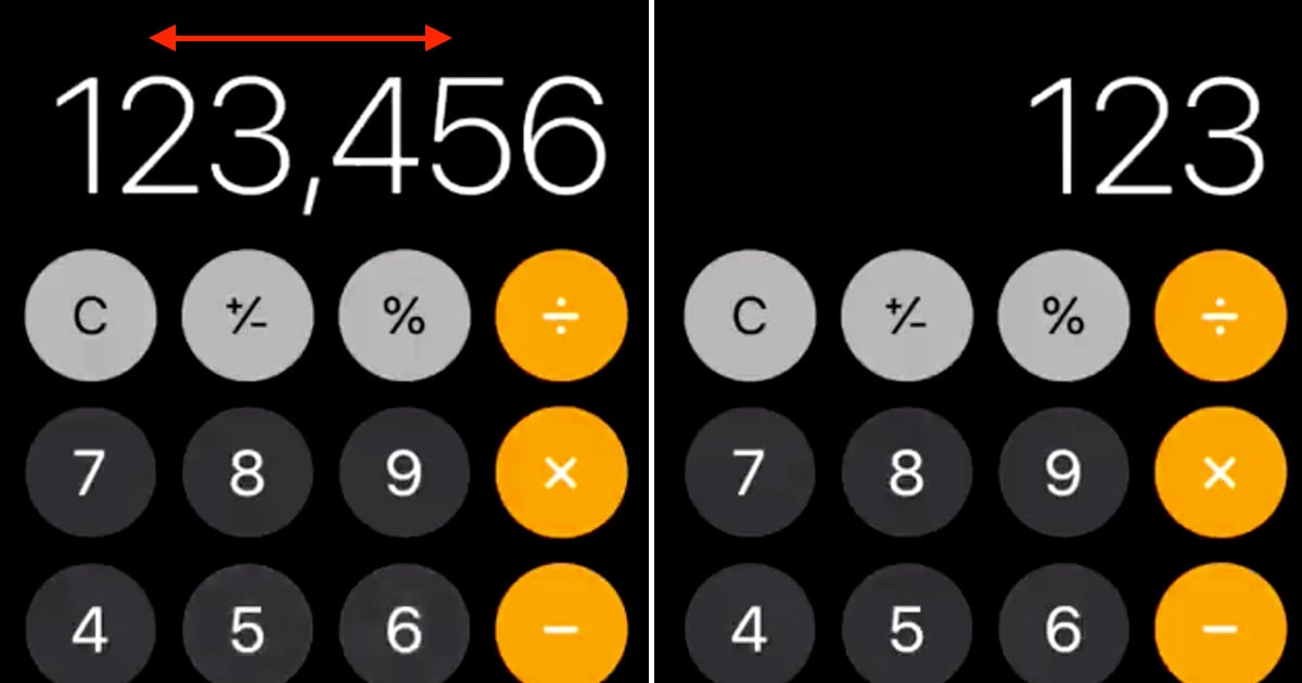 How to Backspace on iPhone Calculators POPSUGAR Tech