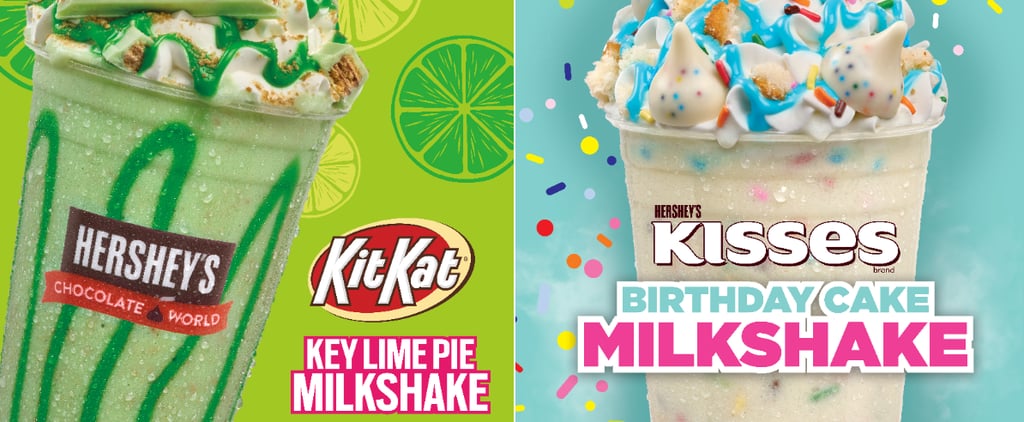 Hershey's Has New Birthday Cake and Key Lime Pie Milkshakes