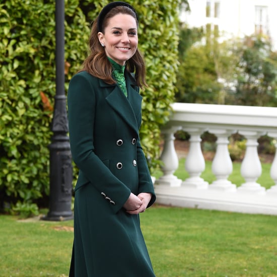 Kate Middleton Wearing a Velvet Headband in Ireland