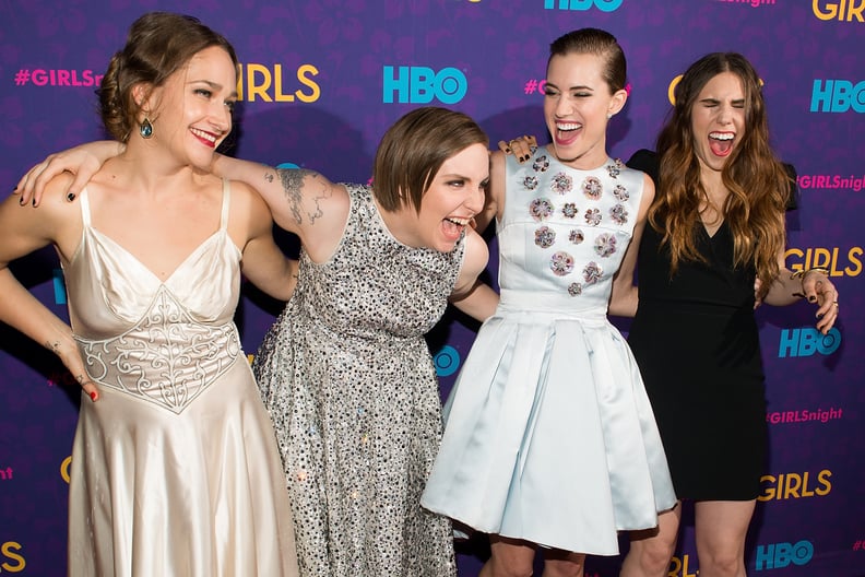 The Girls Cast Got the Giggles at the Season 3 Premiere