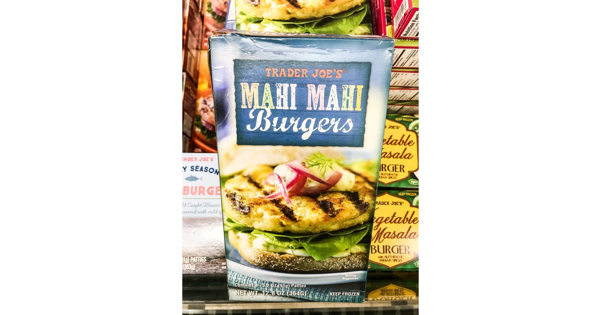 Mahi Mahi Burgers (7) Trader Joe's LowCarb Foods POPSUGAR Fitness