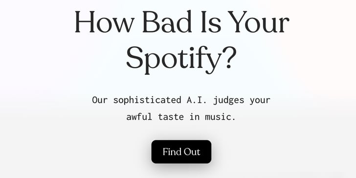 ai how bad is your spotify