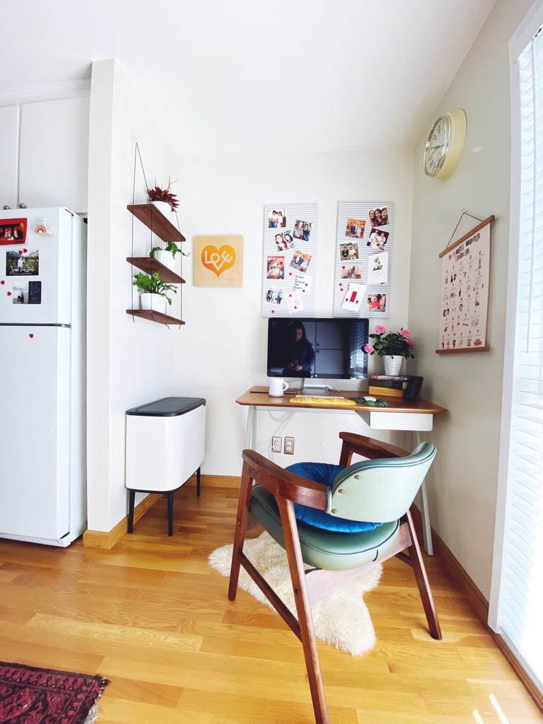 The Brabantia Bo Touch Trash Can in the Kitchen Home Office