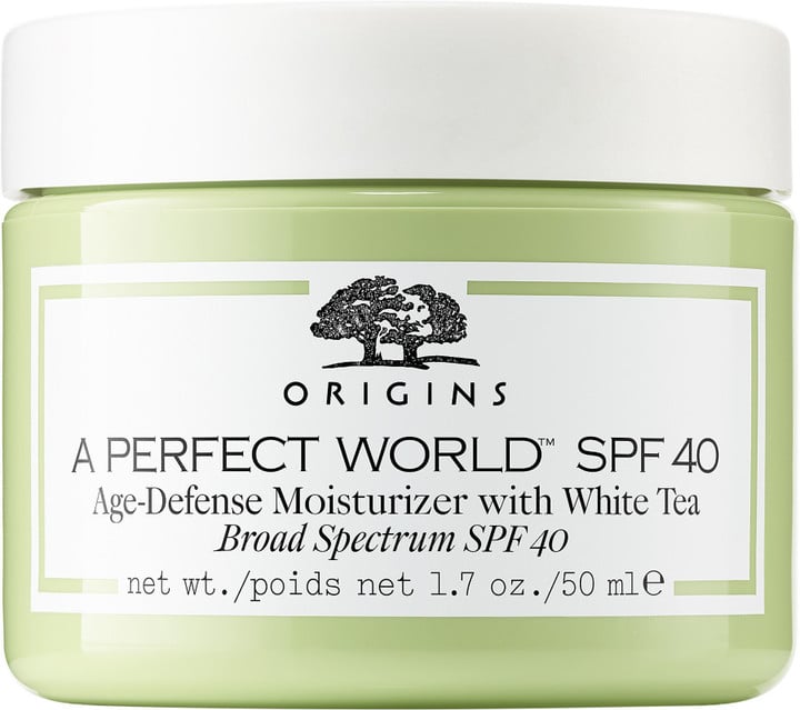 Origins A Perfect World SPF 40 AgeDefense Moisturizer With White Tea Best Moisturizers For