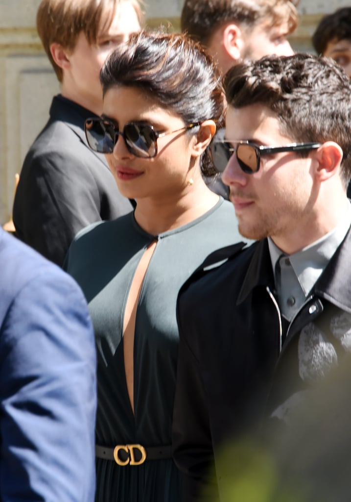 Priyanka Chopra and Nick Jonas at Dior Show 2019