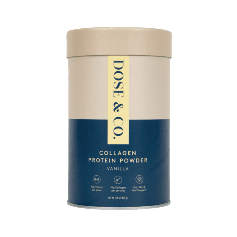 Dose & Co Vanilla Collagen Protein Powder